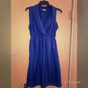 Royal Blue Motherhood Maternity Dress